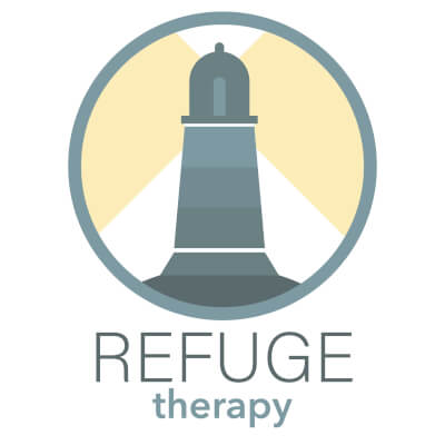 Logo for Refuge Therapy