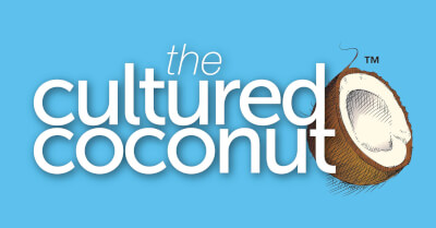 Logo for The Cultured Coconut