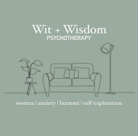 Logo for Wit + Wisdom Psychotherapy